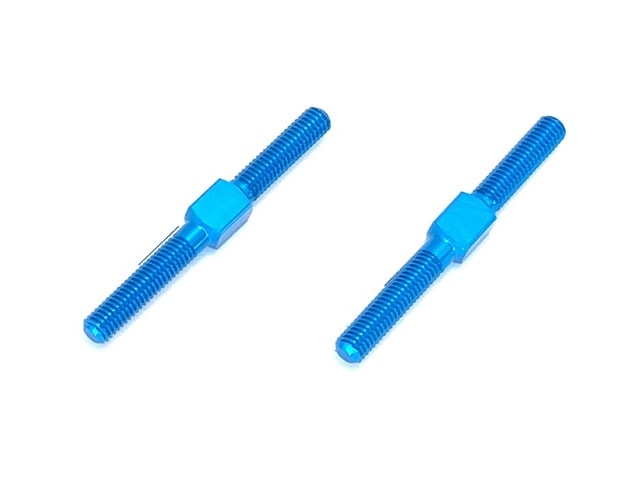 70-75������ߥ󥿡���Хå���M3��32mm(�饤�ȥ֥롼)	70-75Duralumin turnbuckle M3��32mm(Light blue)