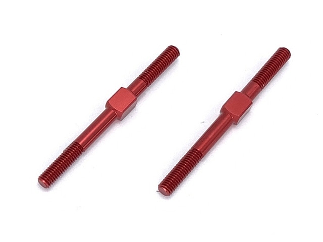 70-75������ߥ󥿡���Хå���M3��40mm(��å�)	70-75Duralumin turnbuckle M3��40mm(Red)