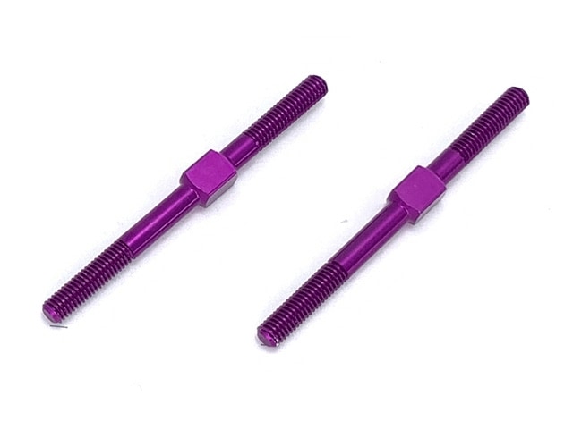 70-75������ߥ󥿡���Хå���M3��42mm(�ѡ��ץ�)	70-75Duralumin turnbuckle M3��42mm(Purple)