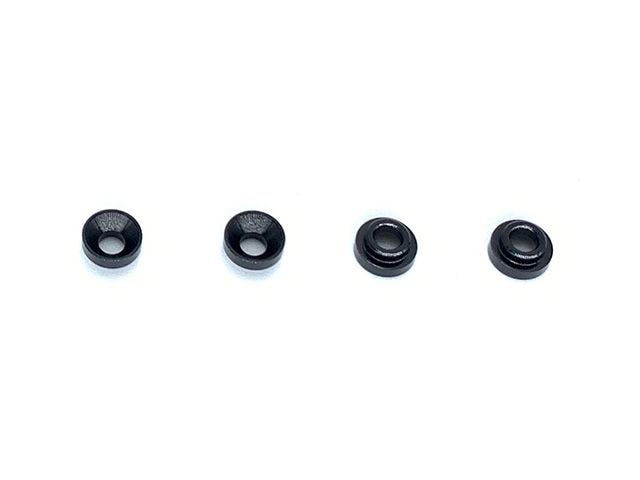 �ե���5mm�ꥵ������M3����å��㡼�ʥ֥�å�)  ��4������Futaba 5mm Hole M3 Servo Spacer (Black)
