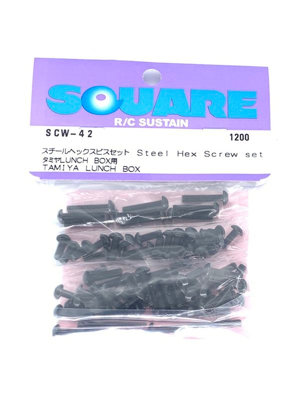 スチールヘックスビスセット タミヤ LUNCH BOX 用 Steel hex screw set