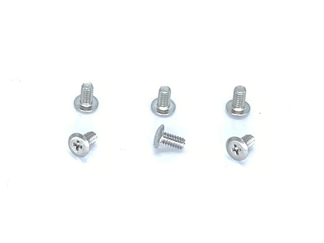 ���ƥ�쥹�����إåɥӥ� M���ߣ�mm ������ ��������M2��4mm Stainless steel Ultra-thin head screws (6pcs)