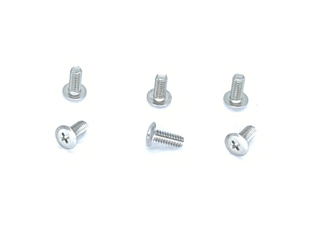 ���ƥ�쥹�����إåɥӥ� �ͣ��ߣ�mm ������ ��������M2��5mm Stainless steel Ultra-thin head screws (6pcs)