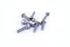 FUTABA 6PV�ѥ���ߥ�����塼���å�(�����󥫥顼) ��Aluminum Screw Set for FUTABA 6PV (Titanium Color)