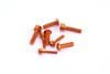FUTABA 6PV�ѥ���ߥ�����塼���å�(�����)     ��Aluminum Screw Set for FUTABA 6PV (Orange)