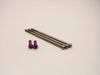 �֥饷�쥹�⡼����Bandit G4�ѥ�����/����ߥ�����塼���å�(�ѡ��ץ�)  ��Titanium/Aluminum Screw Set for Bandit G4 Brushless Motor (Purple)