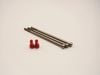 �֥饷�쥹�⡼����Bandit G4�ѥ�����/����ߥ�����塼���å�(��å�) ��Titanium/Aluminum Screw Set for Bandit G4 Brushless Motor (Red)