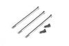 �֥饷�쥹�⡼����Bandit G4R�ѥ�����/����ߥ�����塼���å�(�����󥫥顼) ��Titanium/Aluminum Screw Set for Bandit G4R Brushless Motor (Titanium Color)