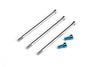�֥饷�쥹�⡼����Bandit G4R�ѥ�����/����ߥ�����塼���å�(�饤�ȥ֥롼)  ��Titanium/Aluminum Screw Set for Bandit G4R Brushless Motor (Light Blue)