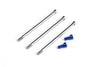 �֥饷�쥹�⡼����Bandit G4R�ѥ�����/����ߥ�����塼���å�(ǻ�֥롼)  ��Titanium/Aluminum Screw Set for Bandit G4R Brushless Motor (Dark Blue)