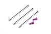 �֥饷�쥹�⡼����Bandit G4R�ѥ�����/����ߥ�����塼���å�(�ѡ��ץ�)  ��Titanium/Aluminum Screw Set for Bandit G4R Brushless Motor (Purple)