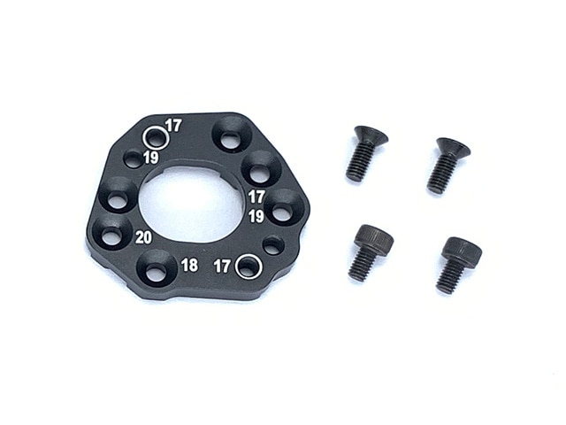 �ҡ��ȥ���70-75�⡼�����ޥ���ȡʥ��ߥ�DT-04/HORNET EVO.��)��Heat Sink 70-75 Motor Mount
