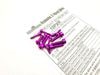 10PXR�ѥ饤�ȥ������ȥ�����塼���åȡʥѡ��ץ�ˡ�10PXR Light Weight Screw Set (Purple) 