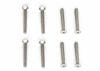 ���ƥ�쥹�إå������ӥ� M3��32 (8pcs)��Stainless Hex  Flat Head Screw M3x32 (8pcs)