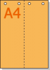 ڥߥꥫ顼ѻ A4 2ʬ [] 4ꤢ