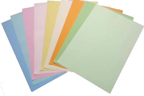 ミシン目入りカラー用紙】 A4 8分割 [ライトブルー] | 用紙Labo