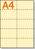 �ڥߥ��������ꥫ�顼�ѻ�� A4 10ʬ�� [�����ܥ꡼]