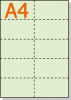 �ڥߥ��������ꥫ�顼�ѻ�� A4 10ʬ�� [�饤�ȥ��꡼��]