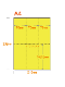 �ڥߥ��������ꥫ�顼�ѻ�� A4 ����Ĺ6ʬ�� [��������]