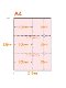 �ڥߥ��������ꥫ�顼�ѻ�� A4 6ʬ�� [�饤�ȥԥ�]