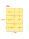 �ڥߥ��������ꥫ�顼�ѻ�� A4 6ʬ�� [���꡼��]