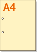 �ڷꤢ�ꥫ�顼���ԡ��ѻ�� A4 Ĺ��¦2�� [�����ܥ꡼]