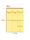�ڥߥ��������ꥫ�顼�ѻ�� A4 ����Ĺ6ʬ�� [���꡼��] ������ѻ�