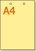 �ڷꤢ�ꥫ�顼���ԡ��ѻ�� A4 û��¦2�� [���꡼��]