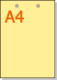 �ڷꤢ�ꥫ�顼���ԡ��ѻ�� A4 û��¦2�� [���꡼��]