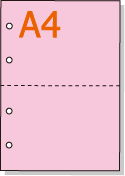 �ڥߥ��������ꥫ�顼�ѻ�� A4 2ʬ�� [�ԥ�] 4�ꤢ��