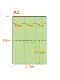 �ڥߥ��������ꥫ�顼�ѻ�� A4 ����Ĺ6ʬ�� [���꡼��] ������ѻ�