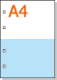 �ڥߥ����������ѻ�� A4 2ʬ�� ���顼[��/��] 4��