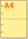 �ڥߥ��������ꥫ�顼�ѻ�� A4 2ʬ�� [���꡼��] 4�ꤢ��