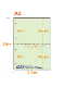 �ڥߥ��������ꥫ�顼�ѻ�� A4 2ʬ�� [�饤�ȥ��꡼��] ������ѻ� 4�ꤢ��