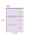 �ڥߥ��������ꥫ�顼�ѻ�� A4 3ʬ�� [�ѡ��ץ�]