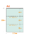 ڥߥꥫ顼ѻ A4 3ʬ [饤ȥ֥롼]