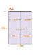 �ڥߥ��������ꥫ�顼�ѻ�� A4 ����4ʬ�� [�ѡ��ץ�]