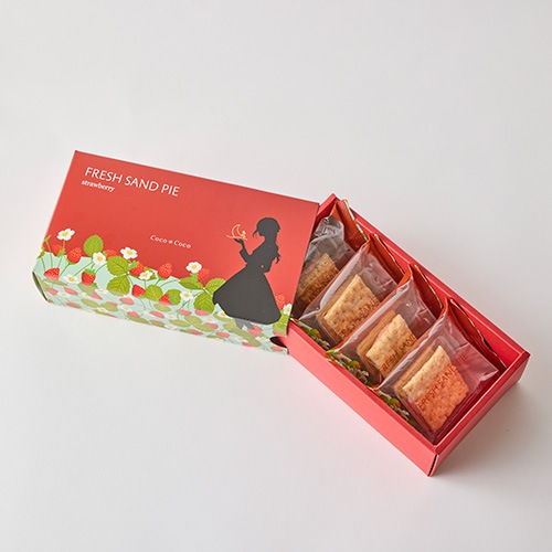 フレッシュサンドパイいちご味（4個入り）