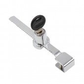 ショーケース用ロック　シルバー