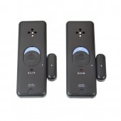 薄型スリムアラーム　高精度　衝撃検知&開放検知　2個セット　ブラウン　ASA-W13-2P