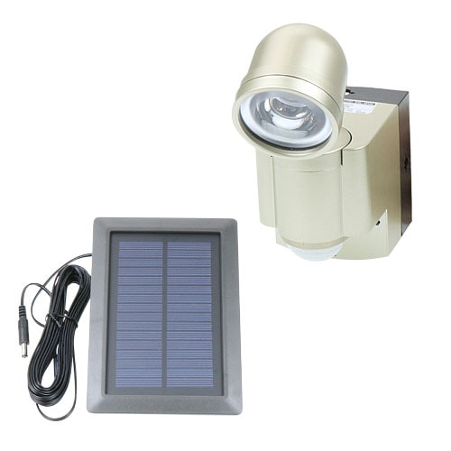 防雨 LEDセンサーライト ◯1灯 ソーラー発電式 ESL-301SL ★ワイヤレスチャイム増設可能