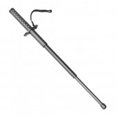 BK-1　三段警棒　22　鍔付　グレー　オートロック式