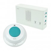 ワイヤレスチャイム　防水押ボタン送信器セット　EWS-1004|ワイヤレスチャイム|防犯用品