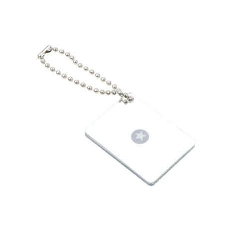 SOS信号ミラー 緊急時用 シルバー