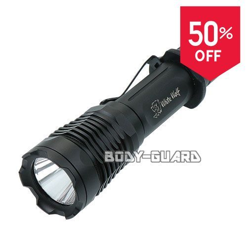 【今だけ半額】WHITE WOLFタクティカルライトX6-SP 600ルーメン