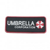 角丸ワッペン　「UMBRELLA　CORPORATION」　12×5　タイプ1