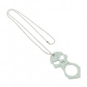 ワンフィンガー　ドクロ　ガラス割り付き