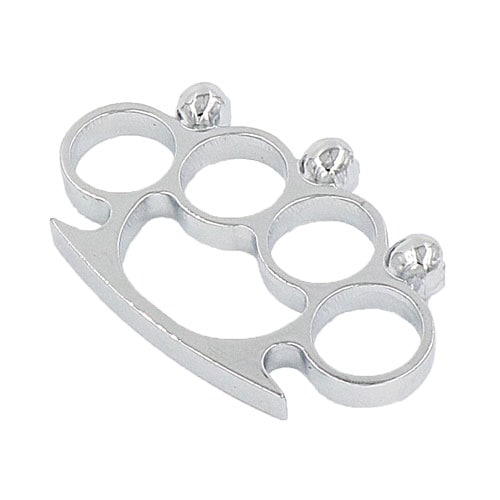 ドクロナックル シルバー