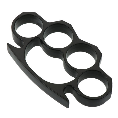 メリケンサック ブラック ヘビーウェイト ナックル (PK0807BK)