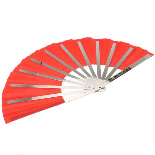 鉄扇　武道扇子 武具 鉄扇 護身用 8寸 真田幸村・金家紋入 尾形刀剣 扇子 武道用 うちわ